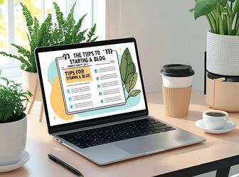 How to Start a Blog Using AI In 2025